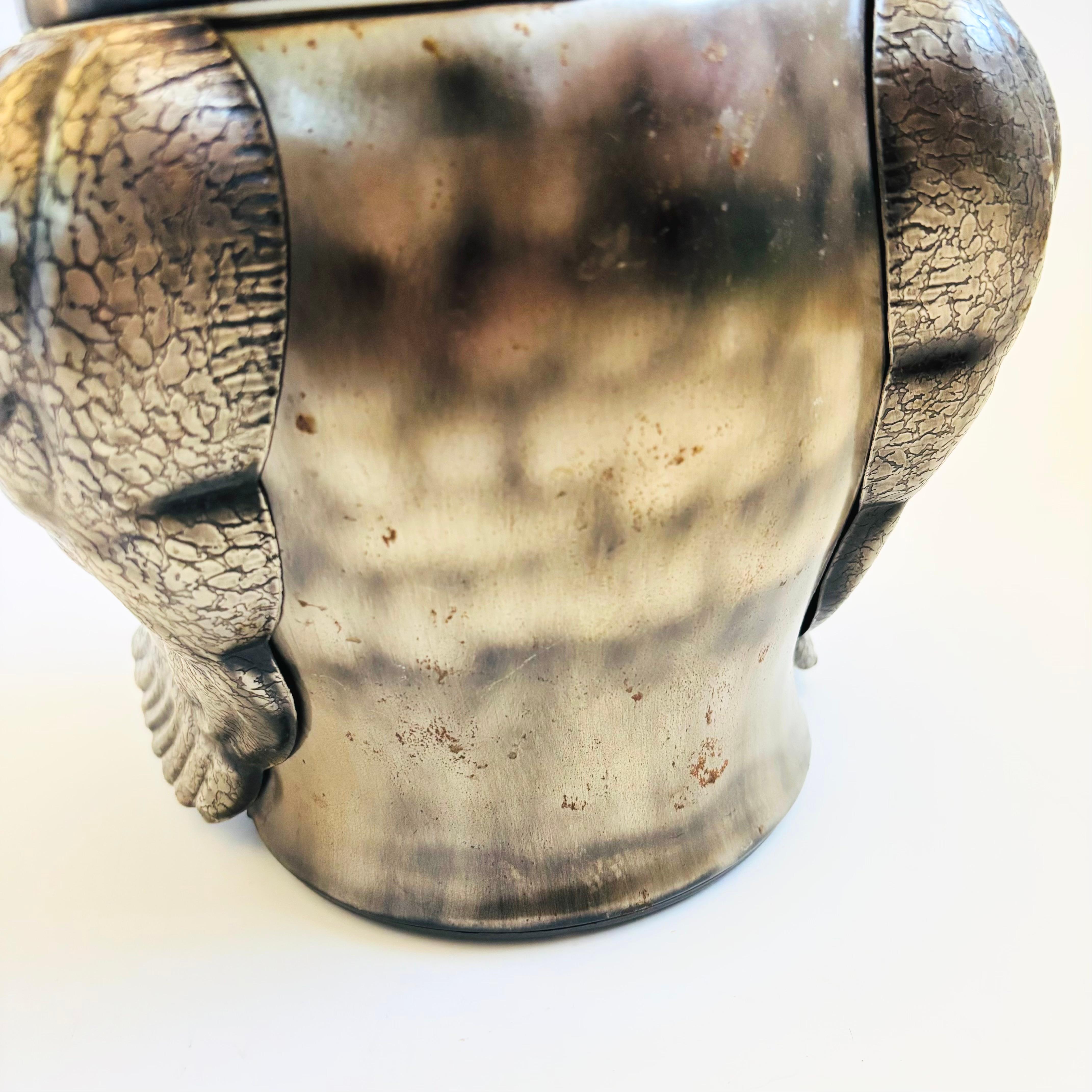 Mid Century Owl Ice Bucket by Seymour Mann For Sale 2