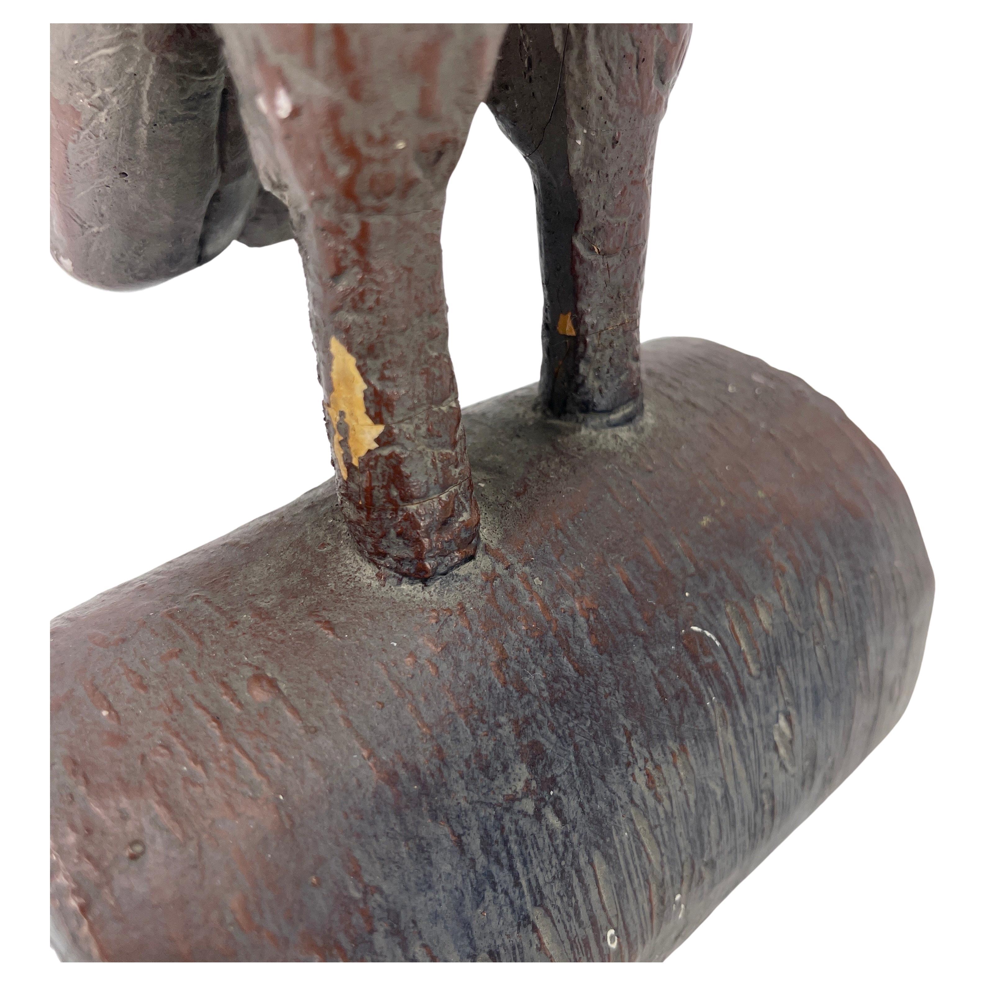 Sculpture de hibou du milieu du siècle sur pied en vente 4