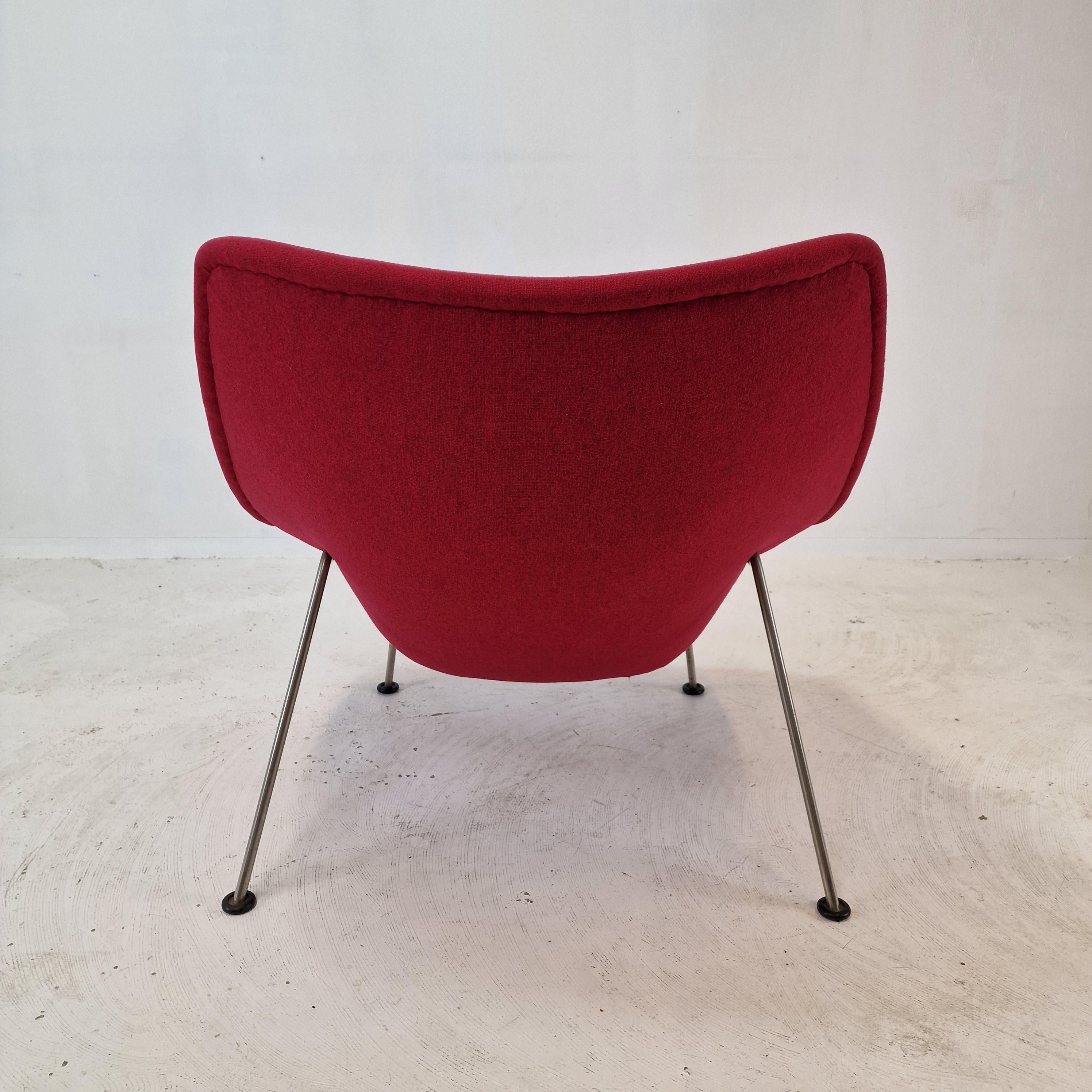 Metal Midcentury Oyster Chair by Pierre Paulin for Artifort, 1960s