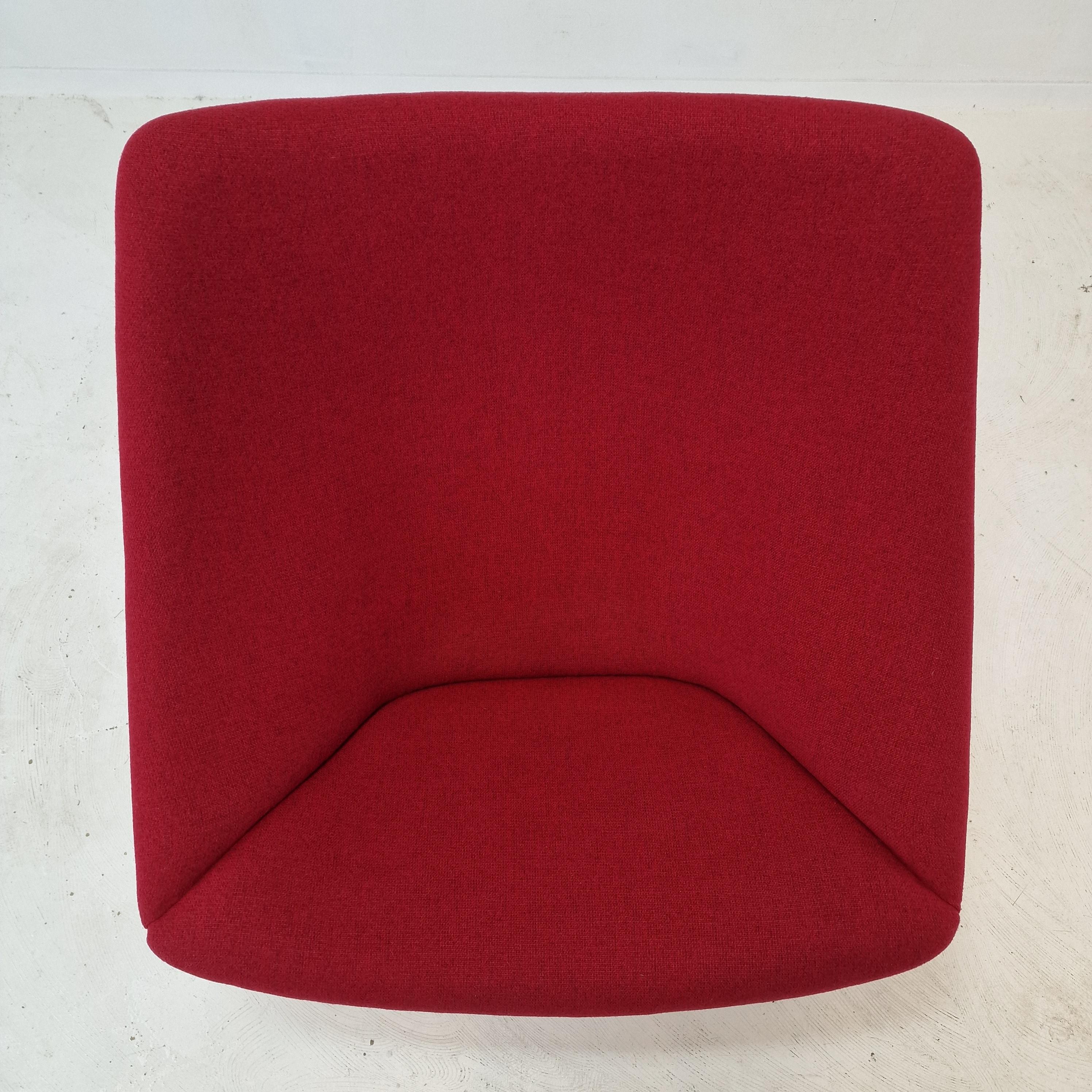 Midcentury Oyster Chair by Pierre Paulin for Artifort, 1960s 1