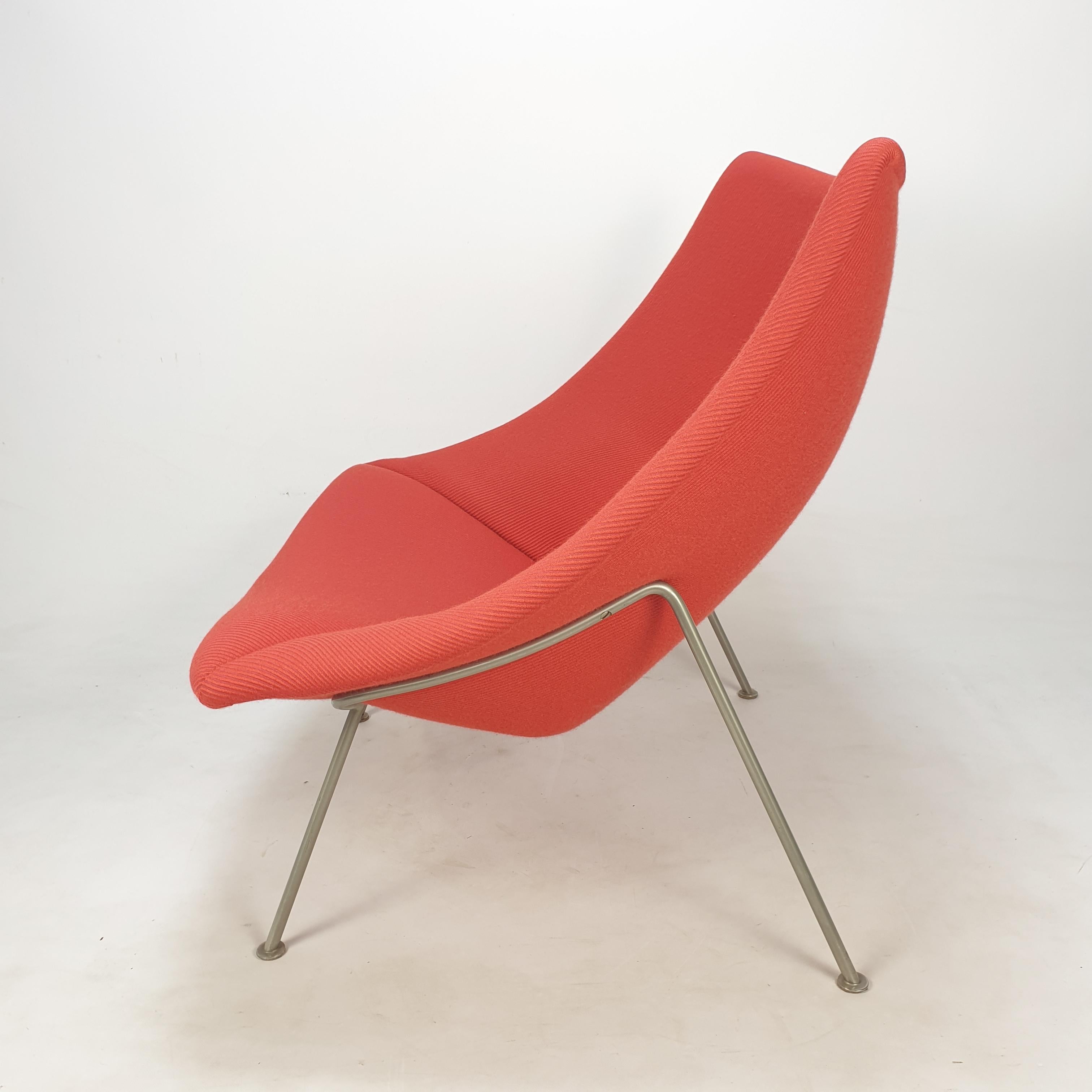 Mid-Century Oyster Lounge Chair by Pierre Paulin for Artifort, 1960s In Good Condition In Oud Beijerland, NL