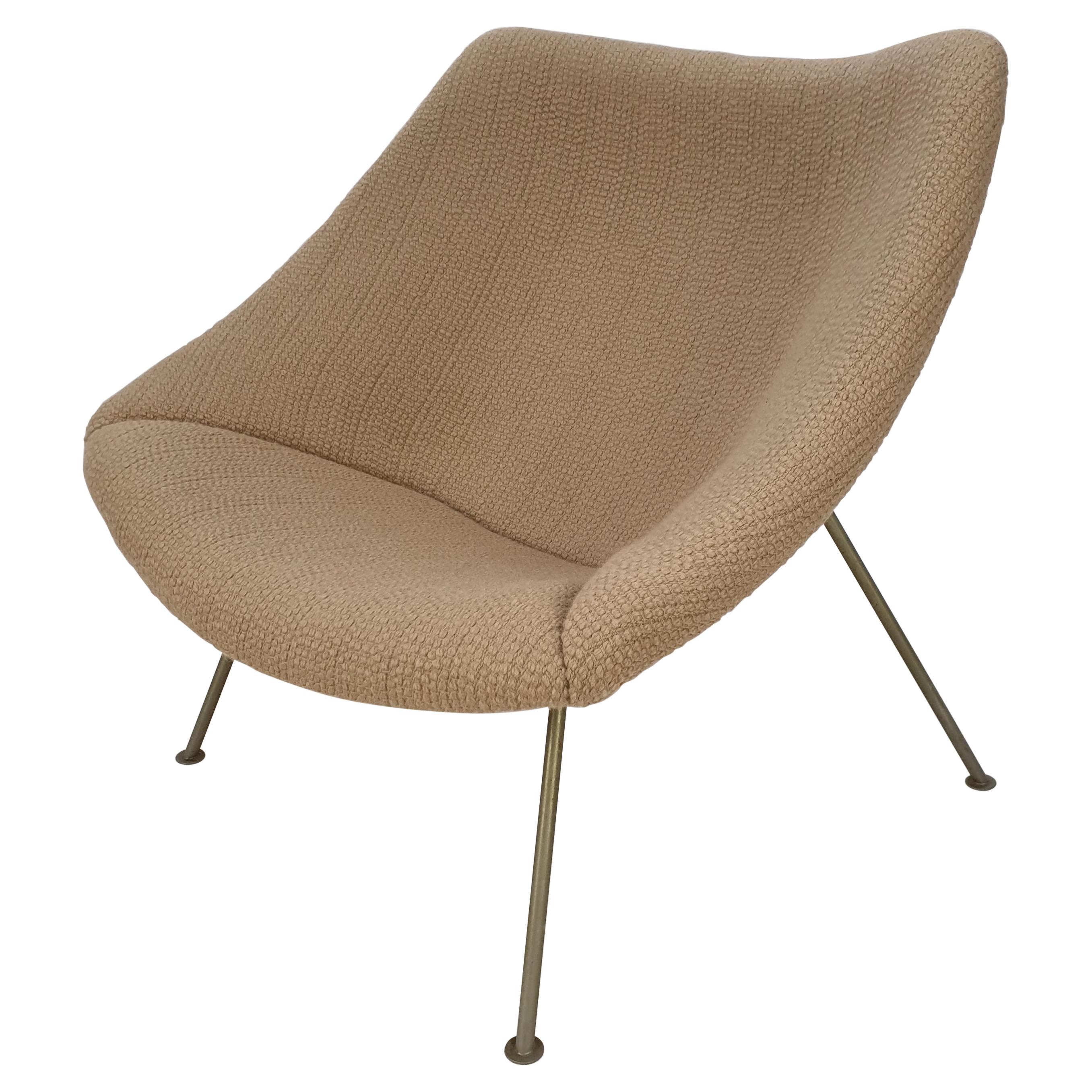 Mid Century Oyster Lounge Chair by Pierre Paulin for Artifort, 1960s