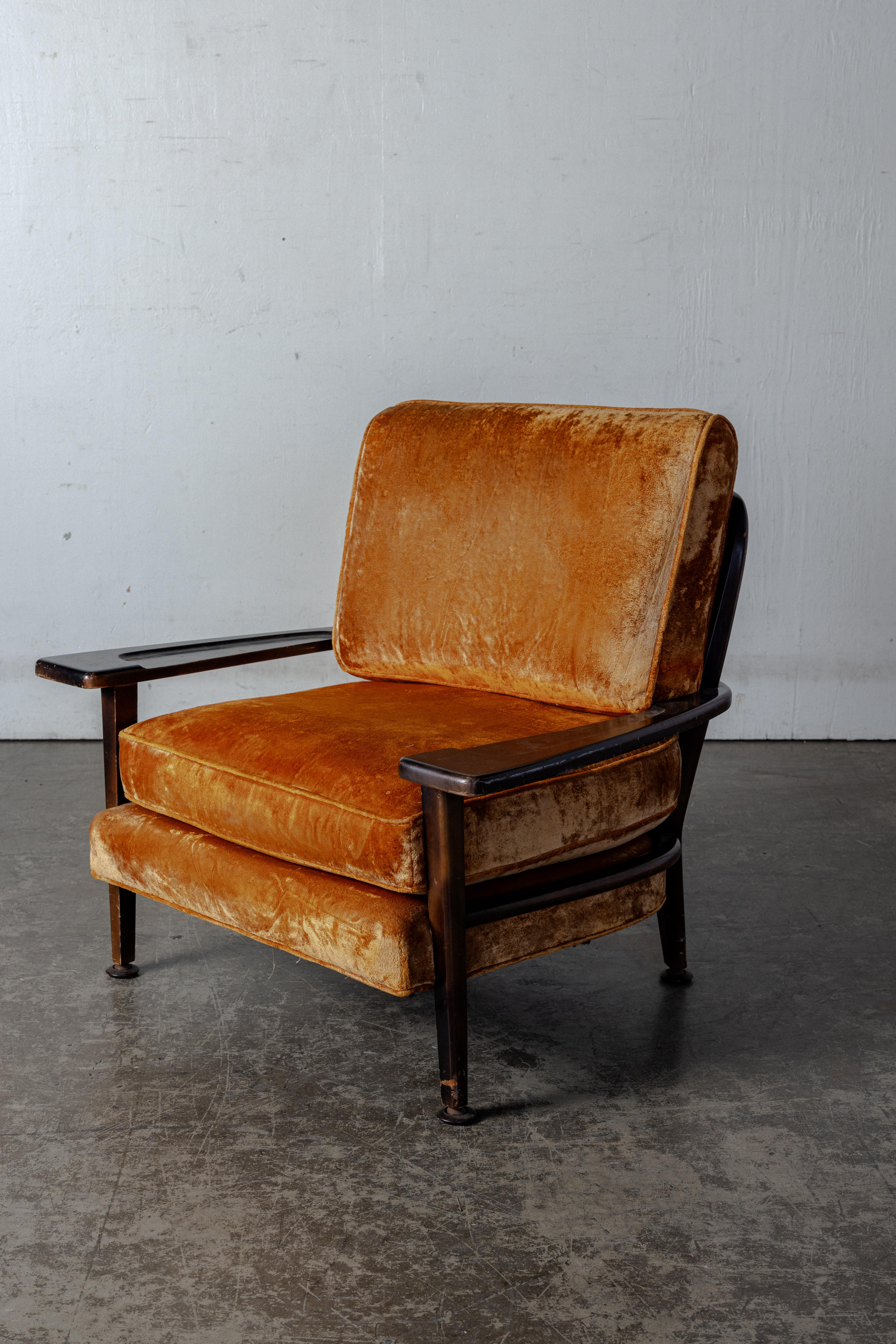 Mid-Century Modern Mid-Century Paddle Armchairs by Paul László For Sale