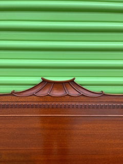 Mid Century Pagoda Headboard RWay Chinoiserie