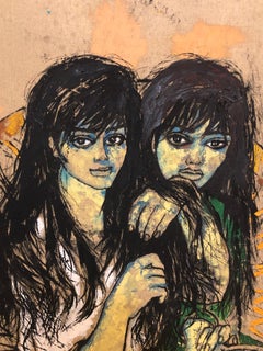 Quadro di giovani ragazze di Anna Salvatore