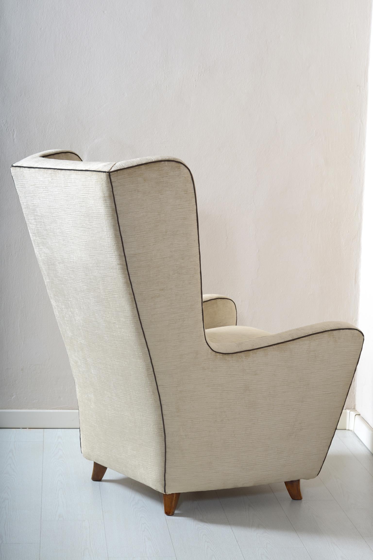 Mid-20th Century Midcentury Pair of Armchairs by Arch, Gamberini Florence