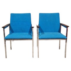 Mid century pair of Armchairs by Sigvard Bernadotte, 1960's