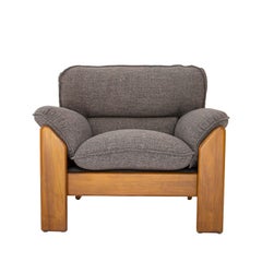 Coppia di poltrone di metà secolo nello stile di Afra & Tobia Scarpa, Italia, 1970