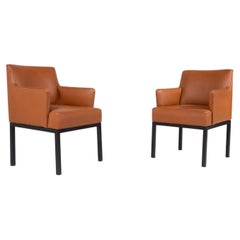 Ein Paar Sessel aus der Mitte des Jahrhunderts, Modell 56, von Jules Wabbes für Mobilier Universel