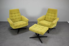 Mid-century Pair of Armchairs Tabouret by Morávek a Munzar, 1970s