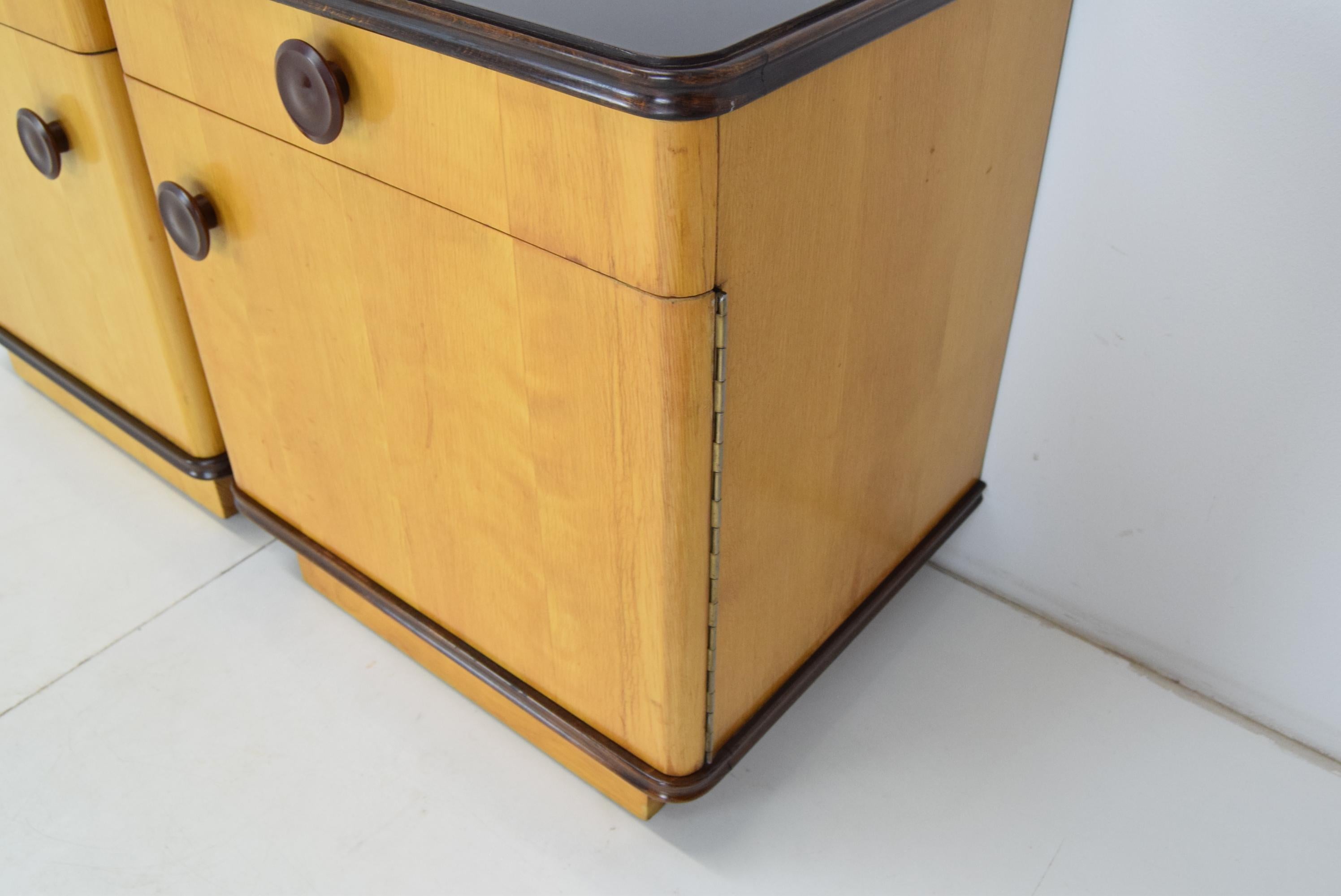 Mid-century pair of Bedside Tables, 1960's 4