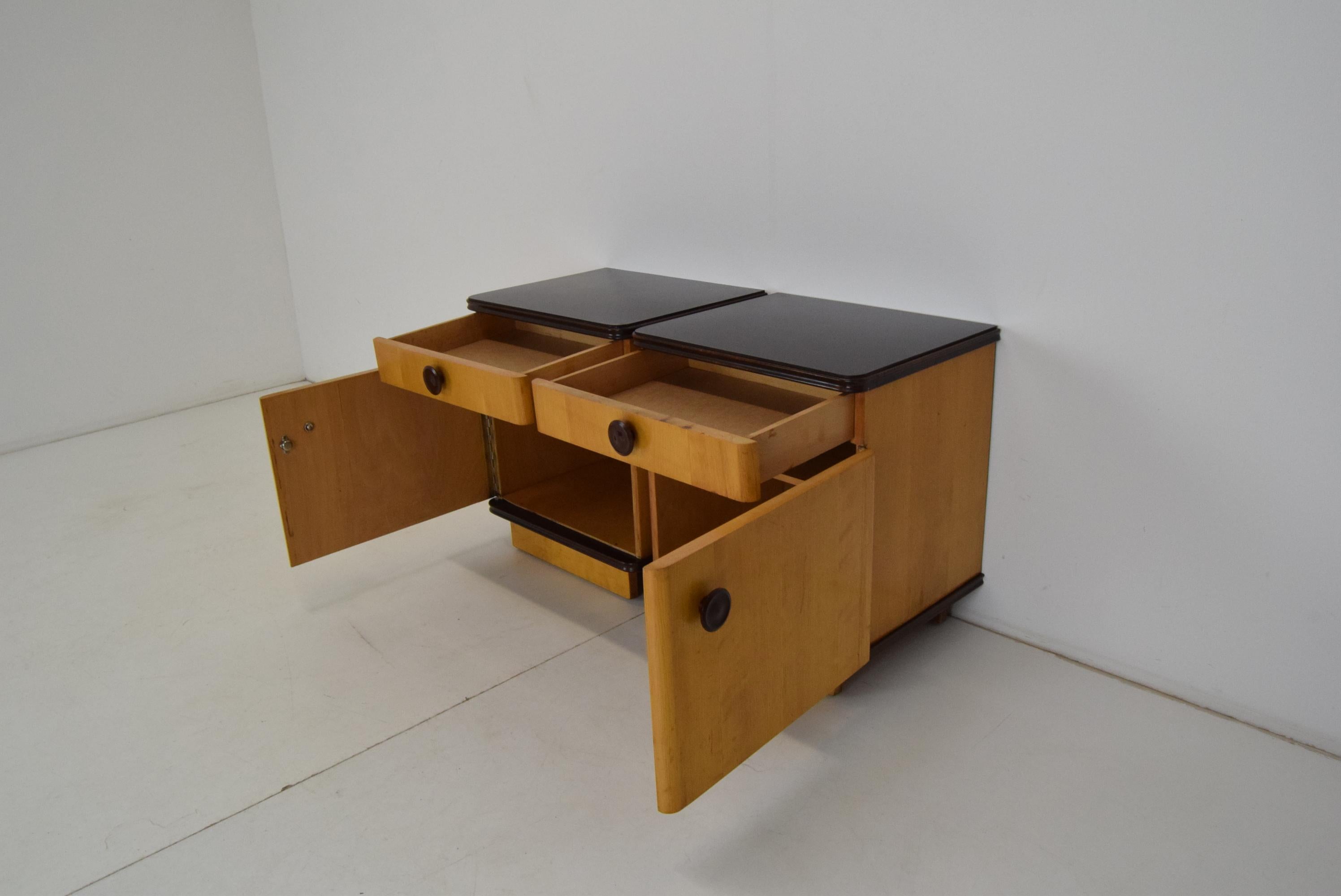 Mid-20th Century Mid-century pair of Bedside Tables, 1960's