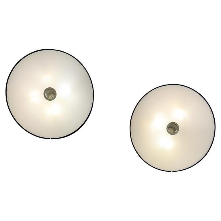 Mid-Century Pair of Ceiling or Wall Light by Umberto Riva for Francesconi , 1969
