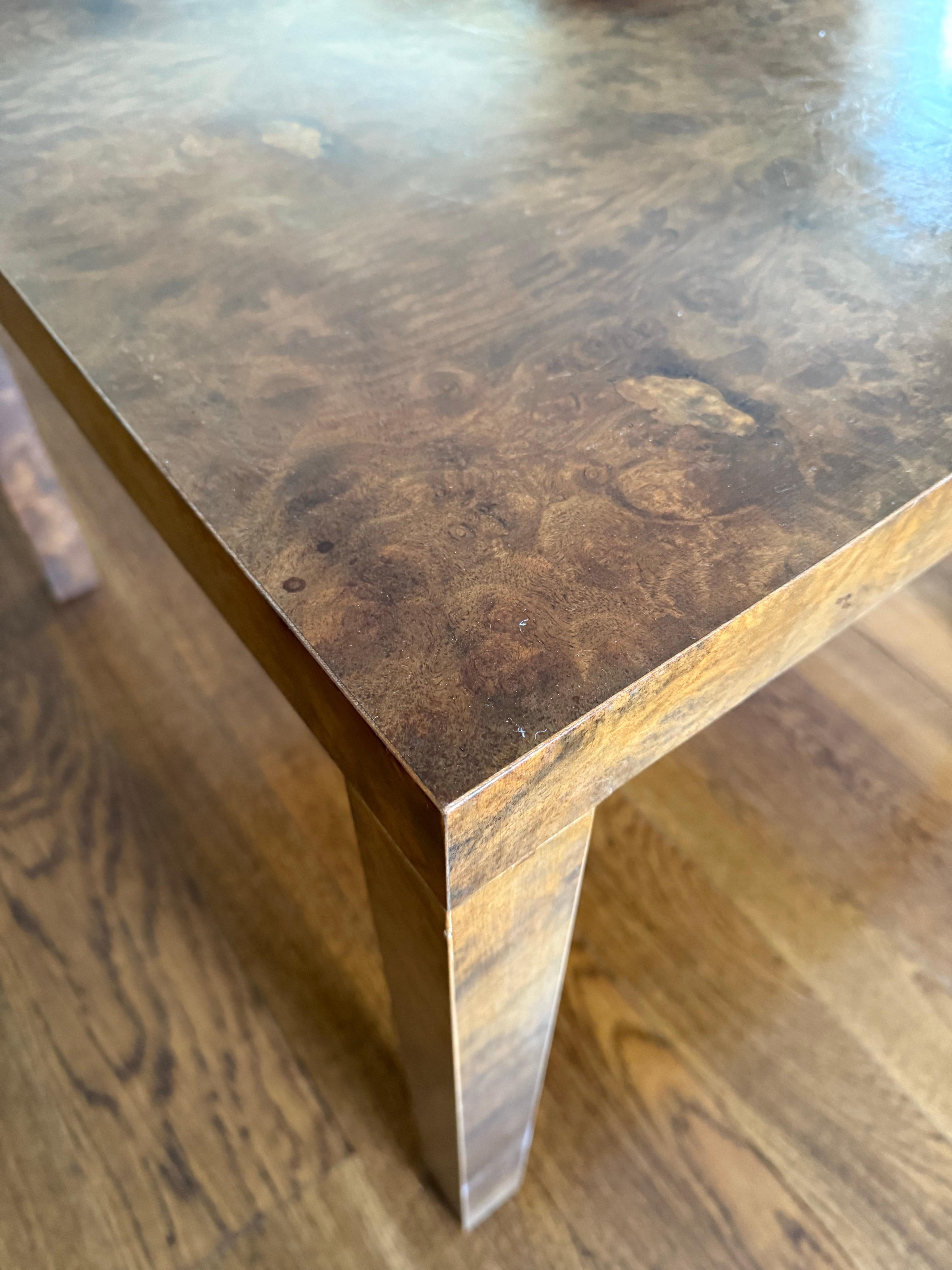 Mid Century Pair of Center, Side or End Tables by Milo Baughman for Directional In Good Condition In West Hartford, CT