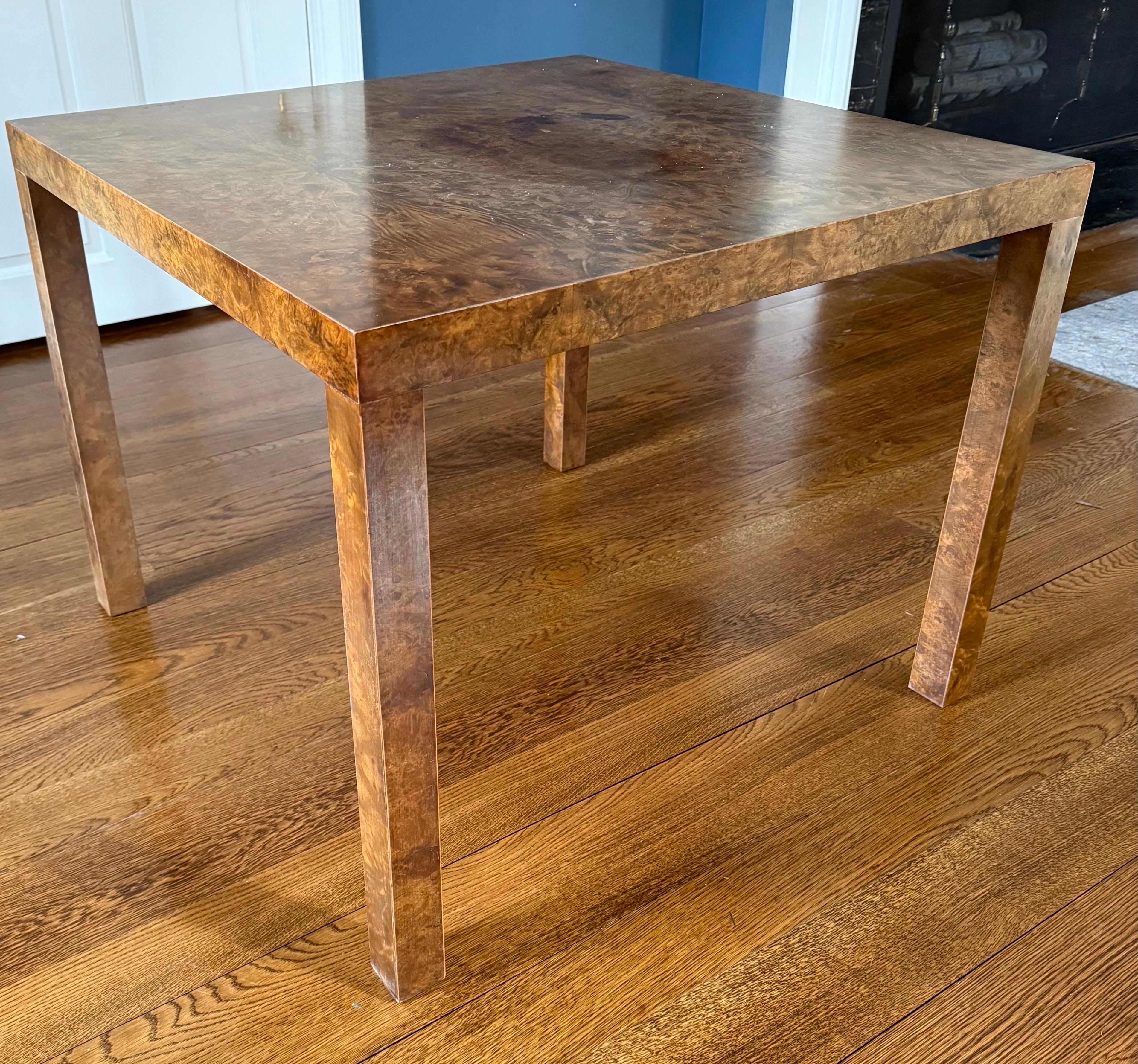 Late 20th Century Mid Century Pair of Center, Side or End Tables by Milo Baughman for Directional