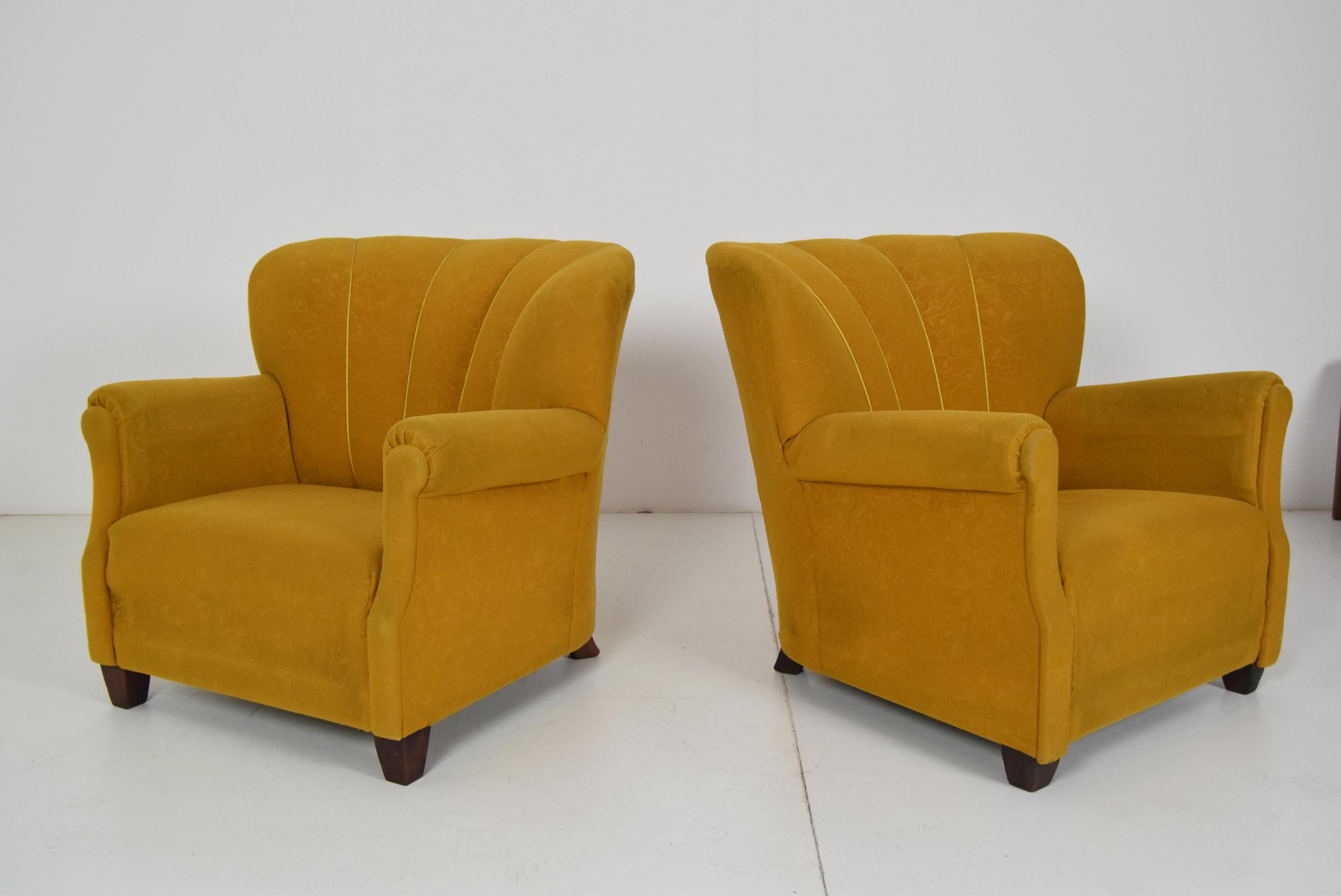 Mid-20th Century Midcentury Pair of Design Armchairs, 1960s