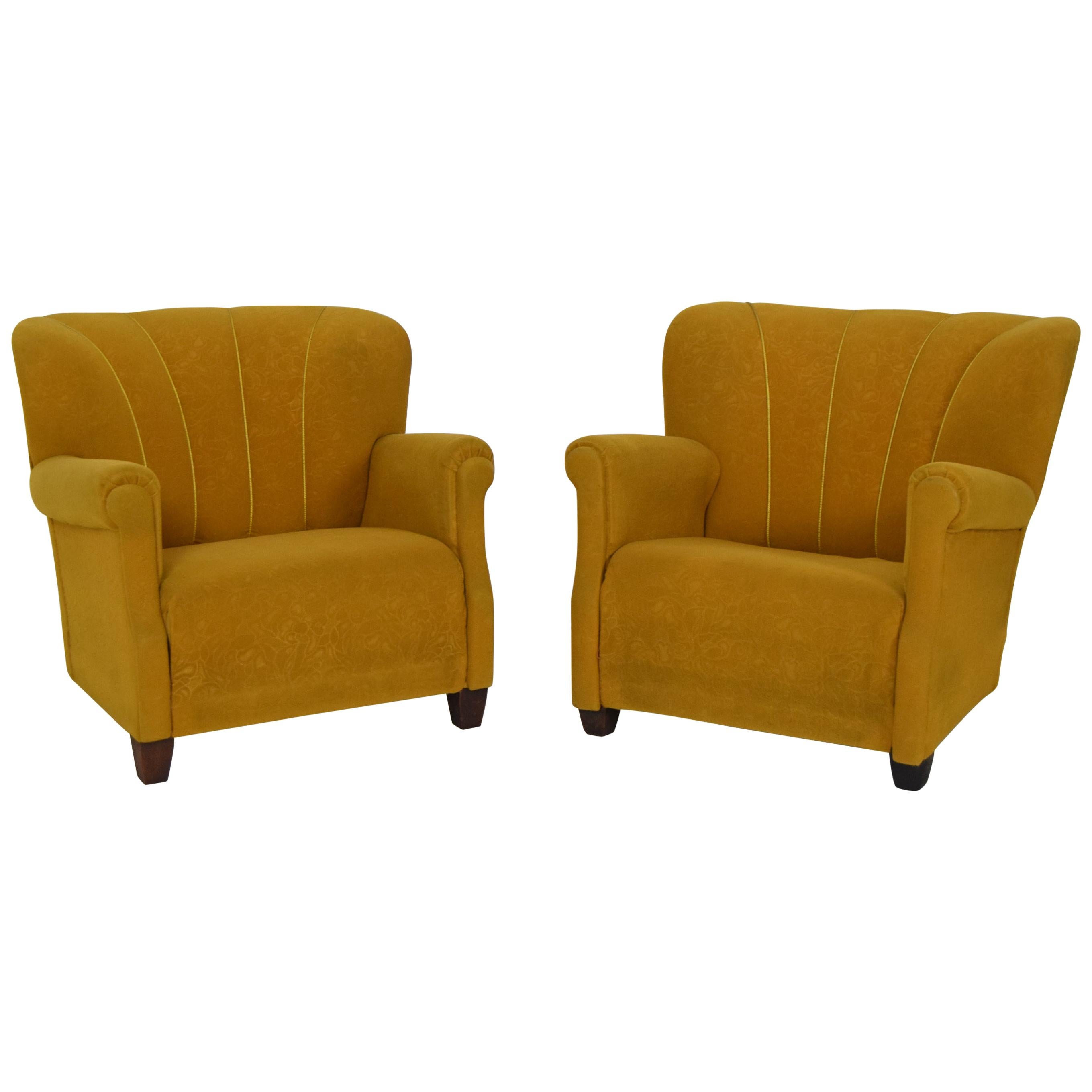 Midcentury Pair of Design Armchairs, 1960s