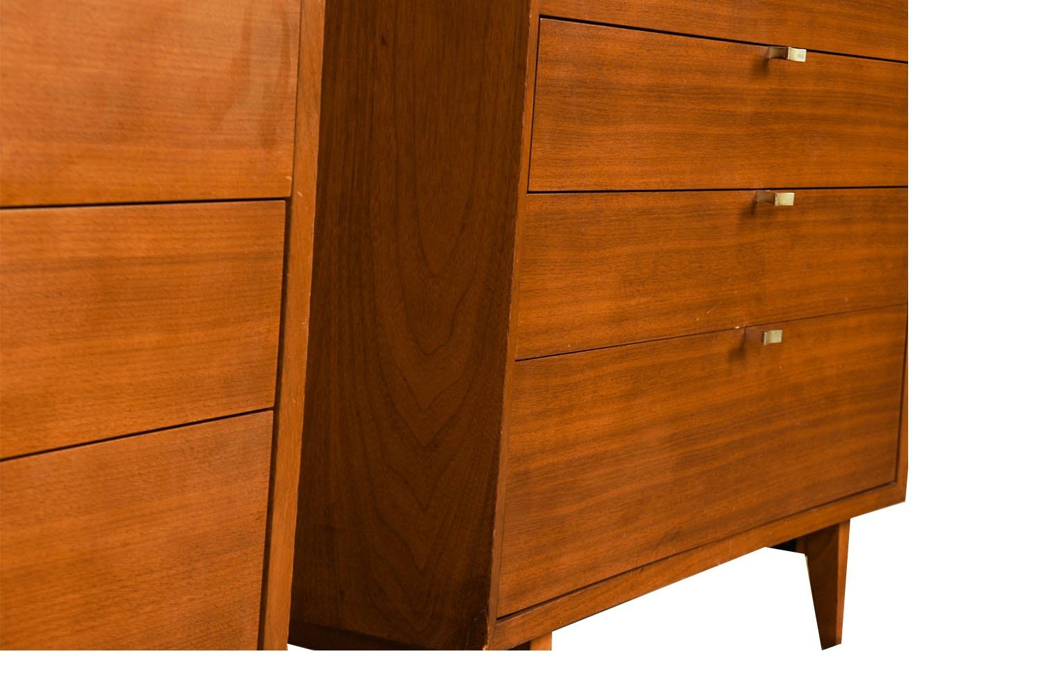 Mid-Century Pair of Florence Knoll Chests of Drawers For Sale 2