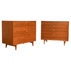 Mid-Century Pair of Florence Knoll Chests of Drawers