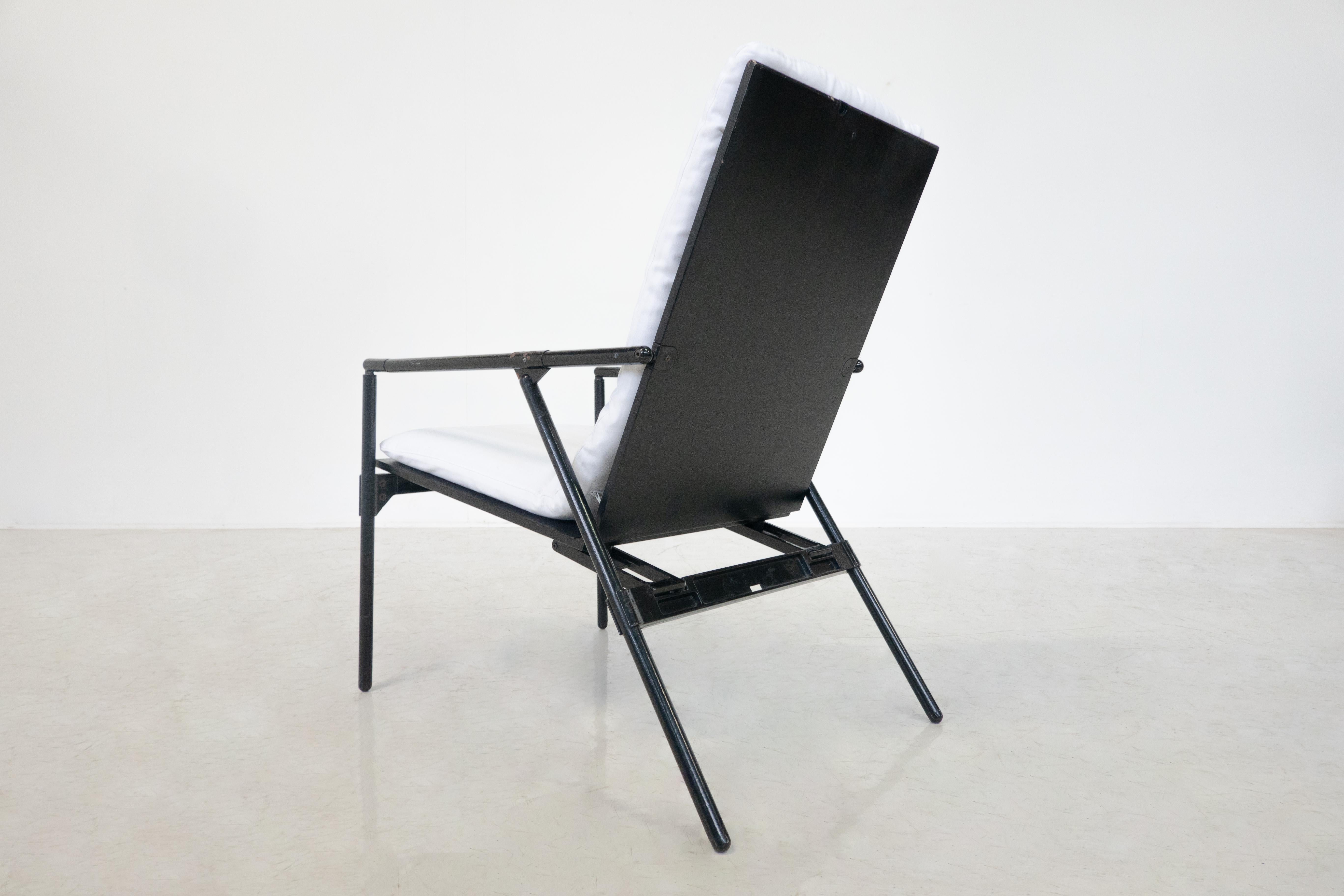 Paire de fauteuils pliables Nena de Richard Sapper pour B&B Italia, milieu du siècle dernier en vente 5