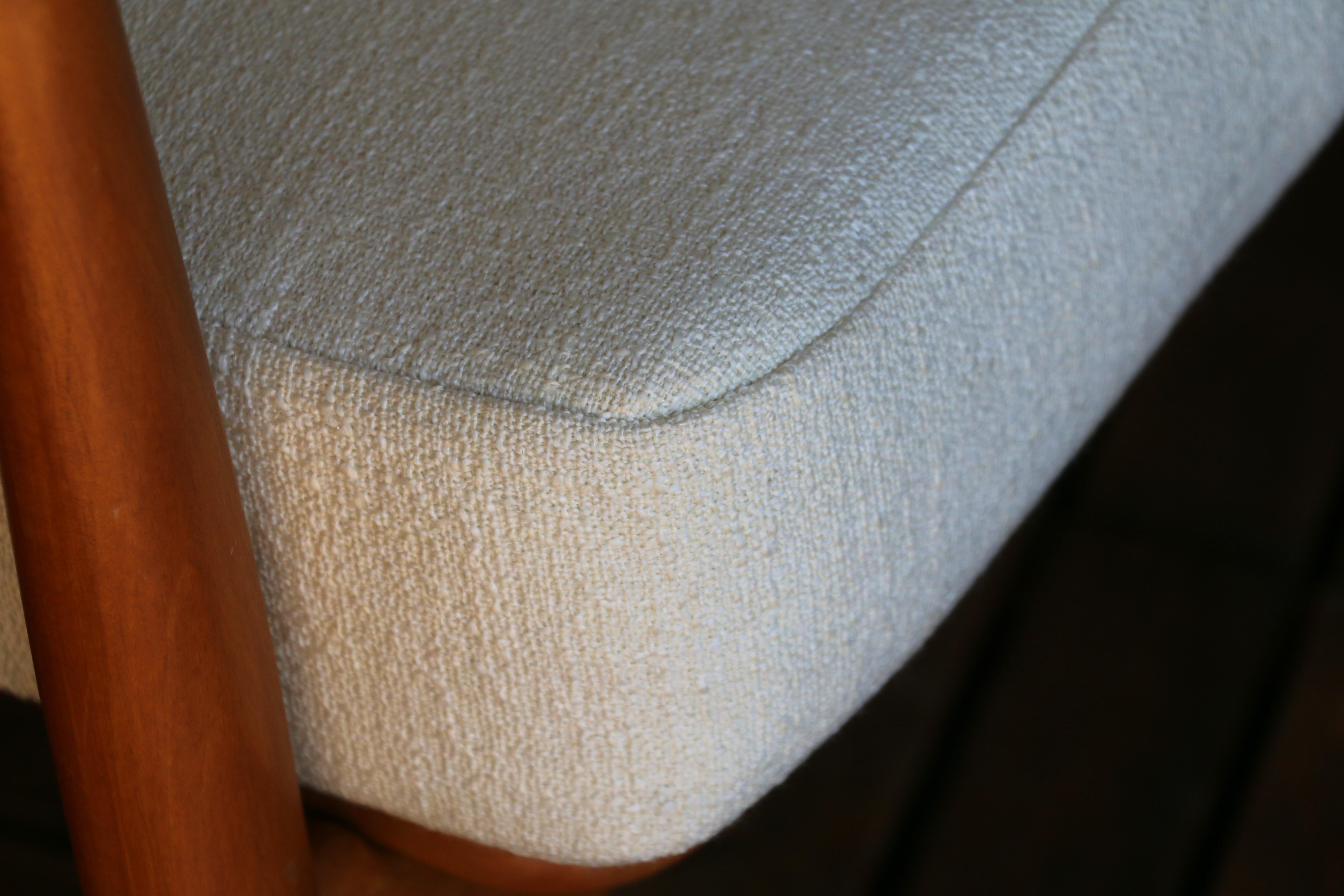 Coppia di sedie da salotto di metà secolo in teak e beeche di Arne Vodder, Danimarca, anni '60 in vendita 4