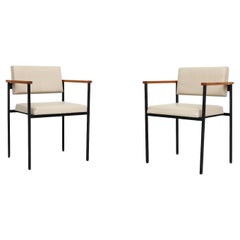 Paar Sessel im Martin Visser-Stil aus der Mitte des Jahrhunderts