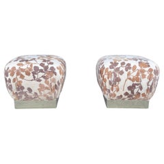 Moderne Ottomane und Poufs aus der Jahrhundertmitte