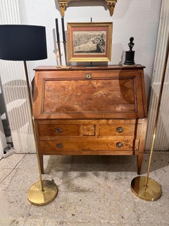 Mid Century Pair of Swedish Brass Floor Lamps by Aneta, 1970s