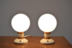Midcentury Pair of Table Lamps /Drukov, 1970s