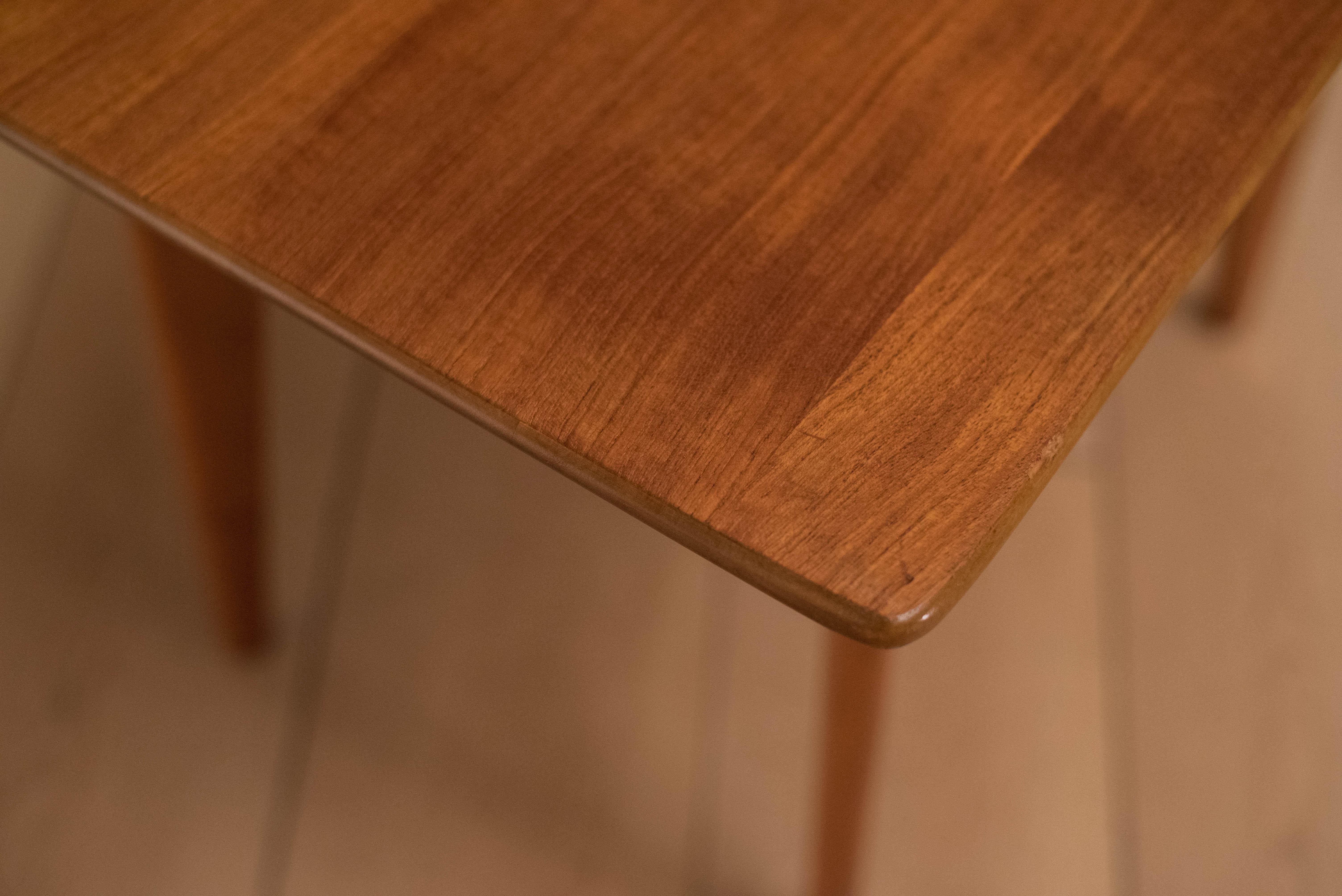 Mid Century Pair of Teak End Tables by DUX 4