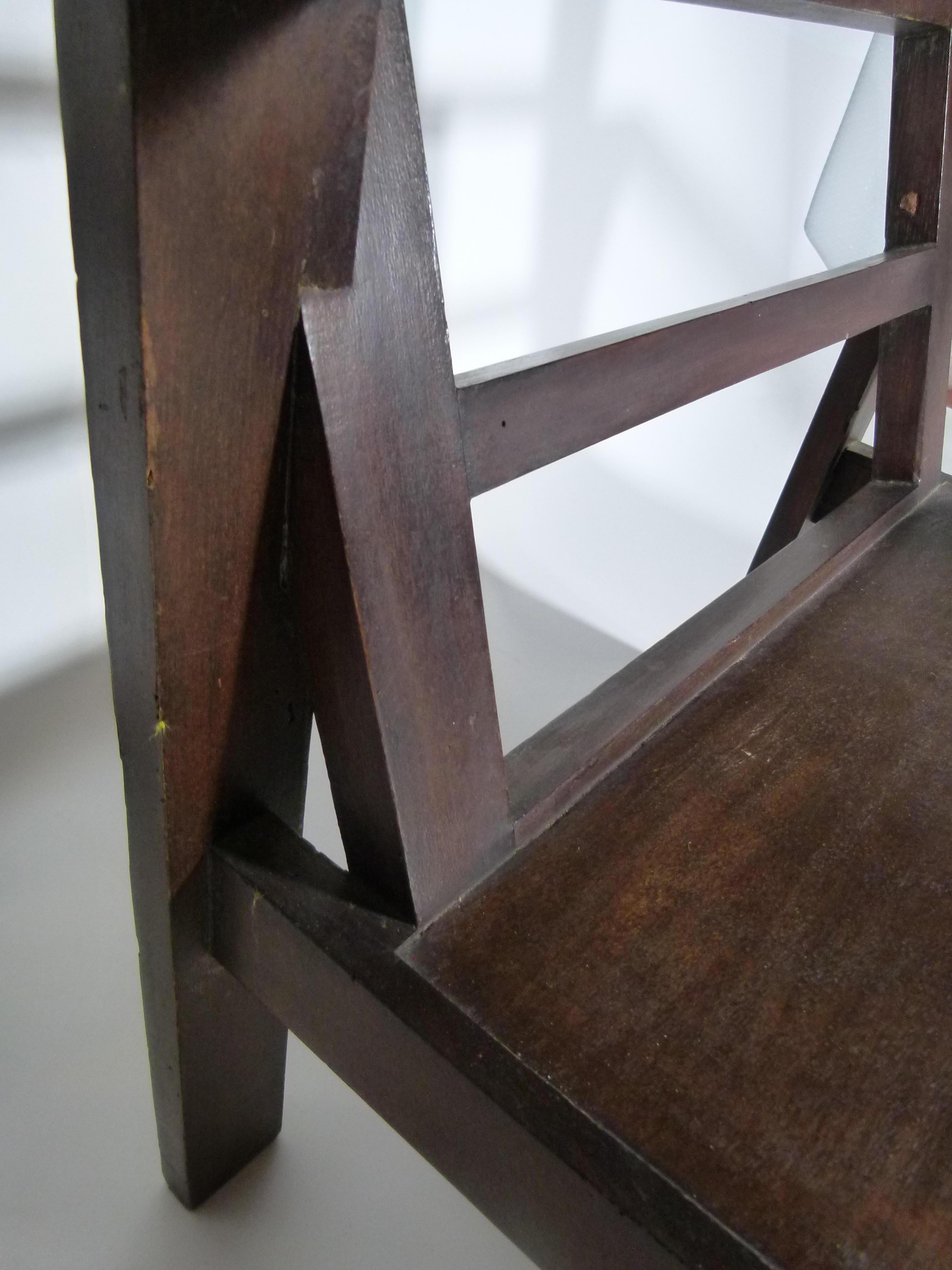 Midcentury Pair of Walnut Armchairs 2