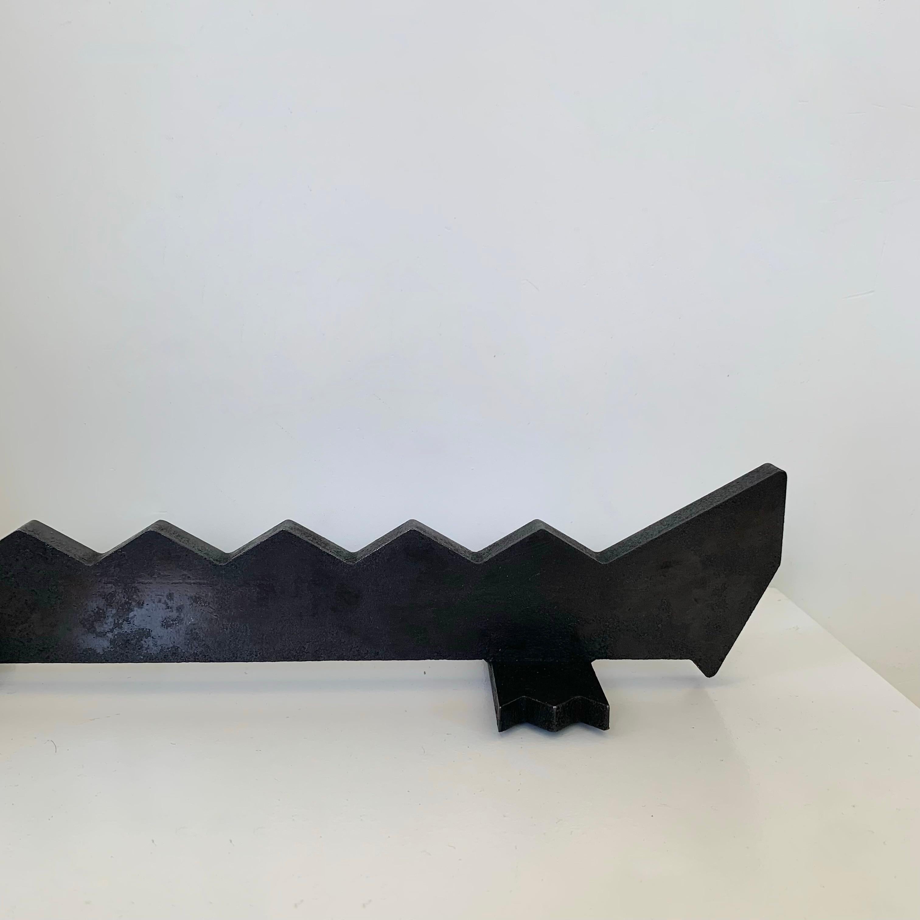 Mid-Century Pair Of Zoomorphic Andirons, circa 1960, France. In Good Condition For Sale In Brussels, BE