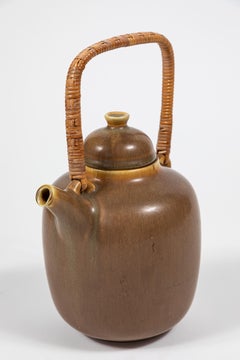 Midcentury "Palshus" Ceramic Teapot, Denmark