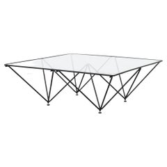 Mid Century Paolo Piva "ALANDA" Style Pyramid Coffee Table