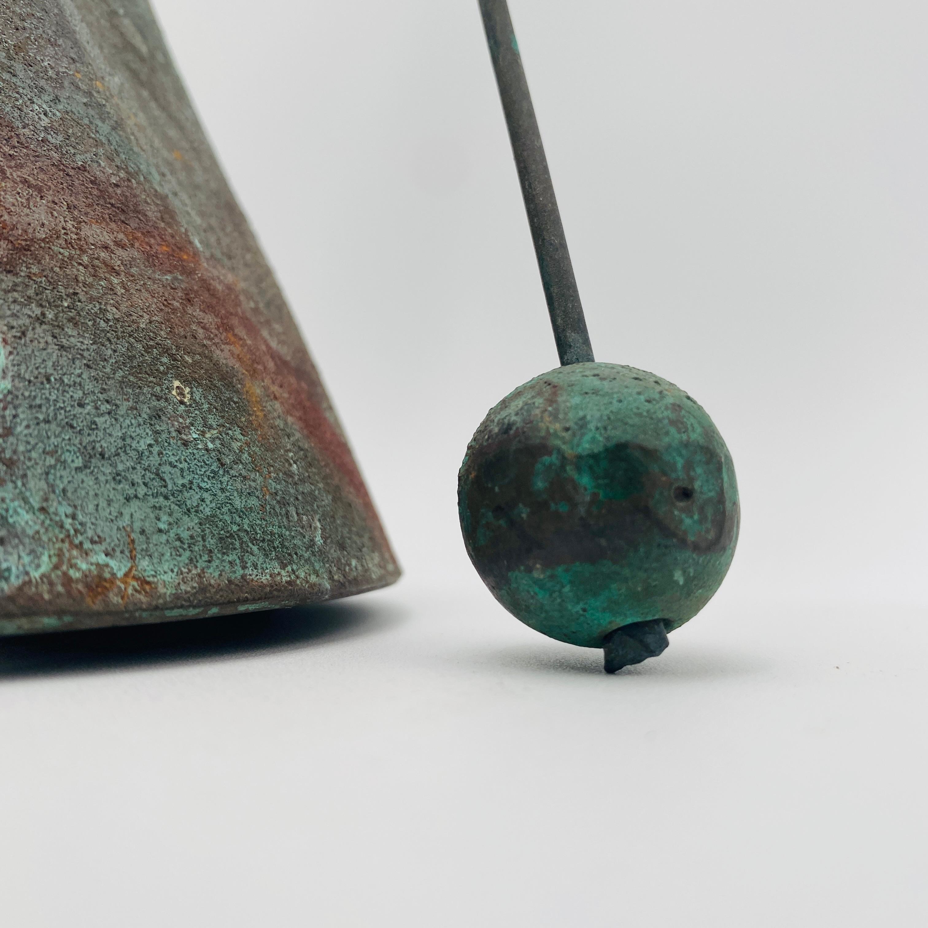 Mid Century Paolo Soleri Bronze Wind Chime Bell 