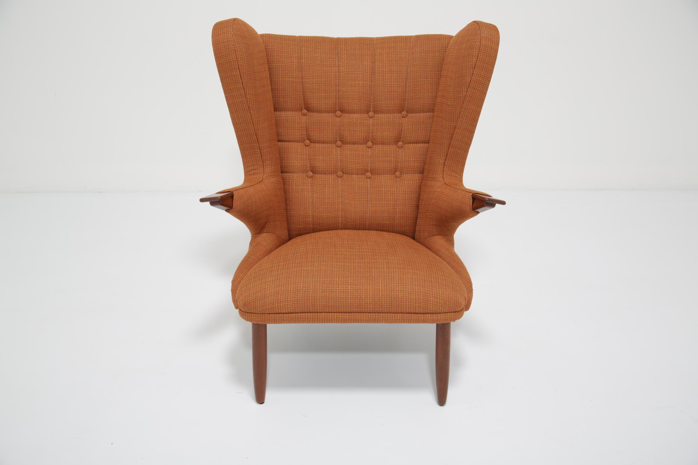 Papa Bear Lounge Sessel Model No. 91 von Svend Skipper, 1960er Jahre. (Moderne der Mitte des Jahrhunderts) im Angebot
