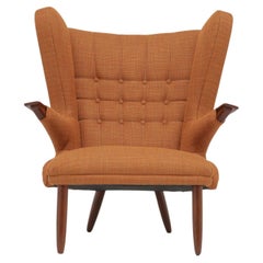 Mid-Century Papa Bear Lounge Armchair Model 91 by Svend Skipper, 1960s.