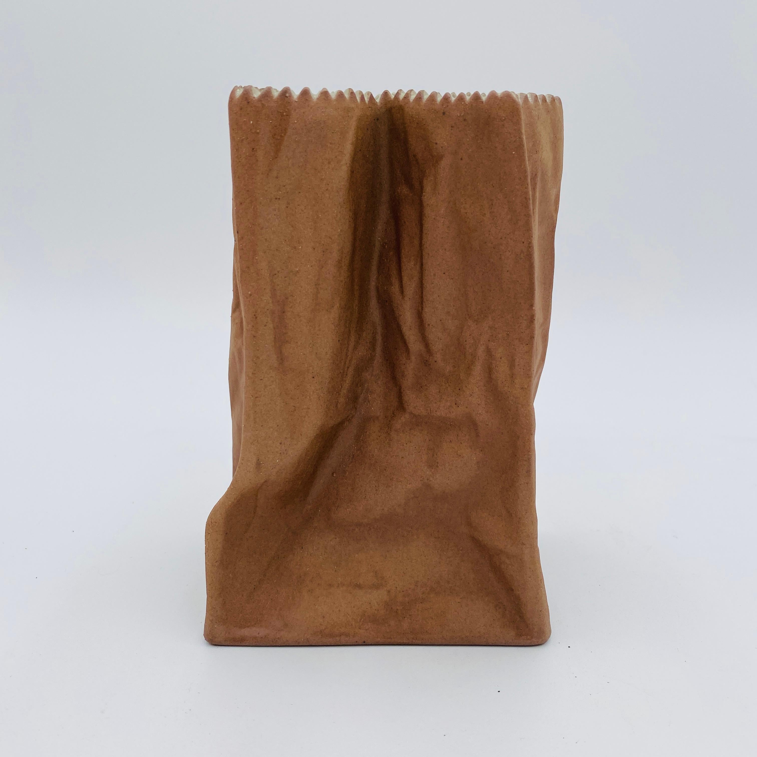 Ceramic Mid-Century “Paper Bag