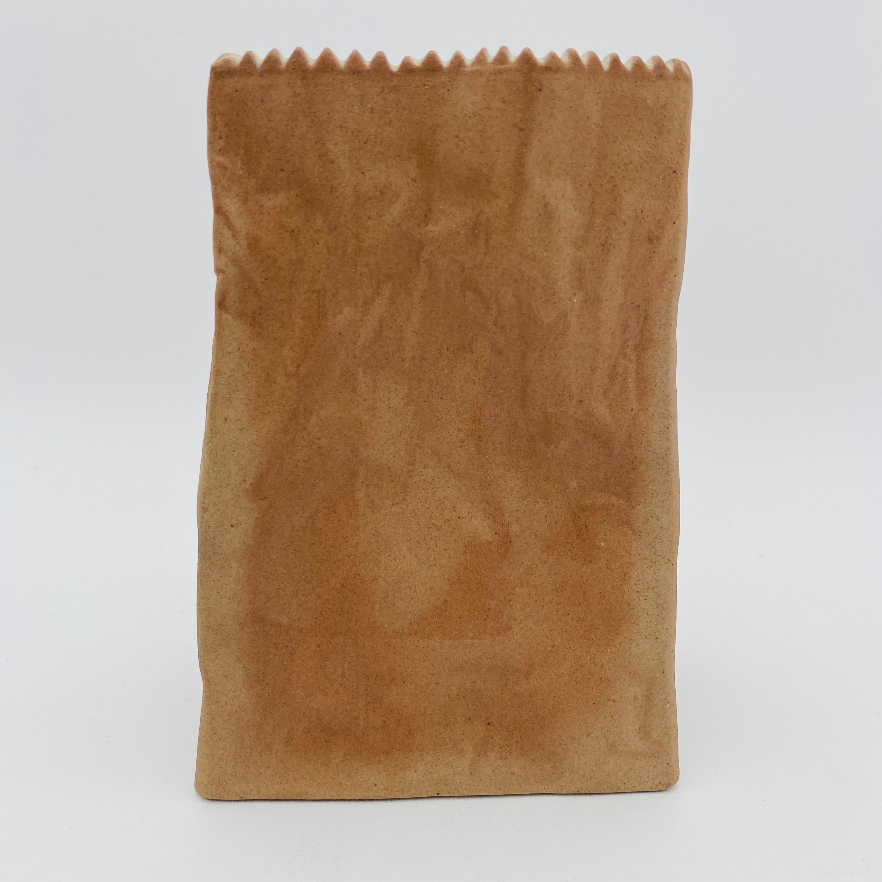 Ceramic Mid-Century “Paper Bag