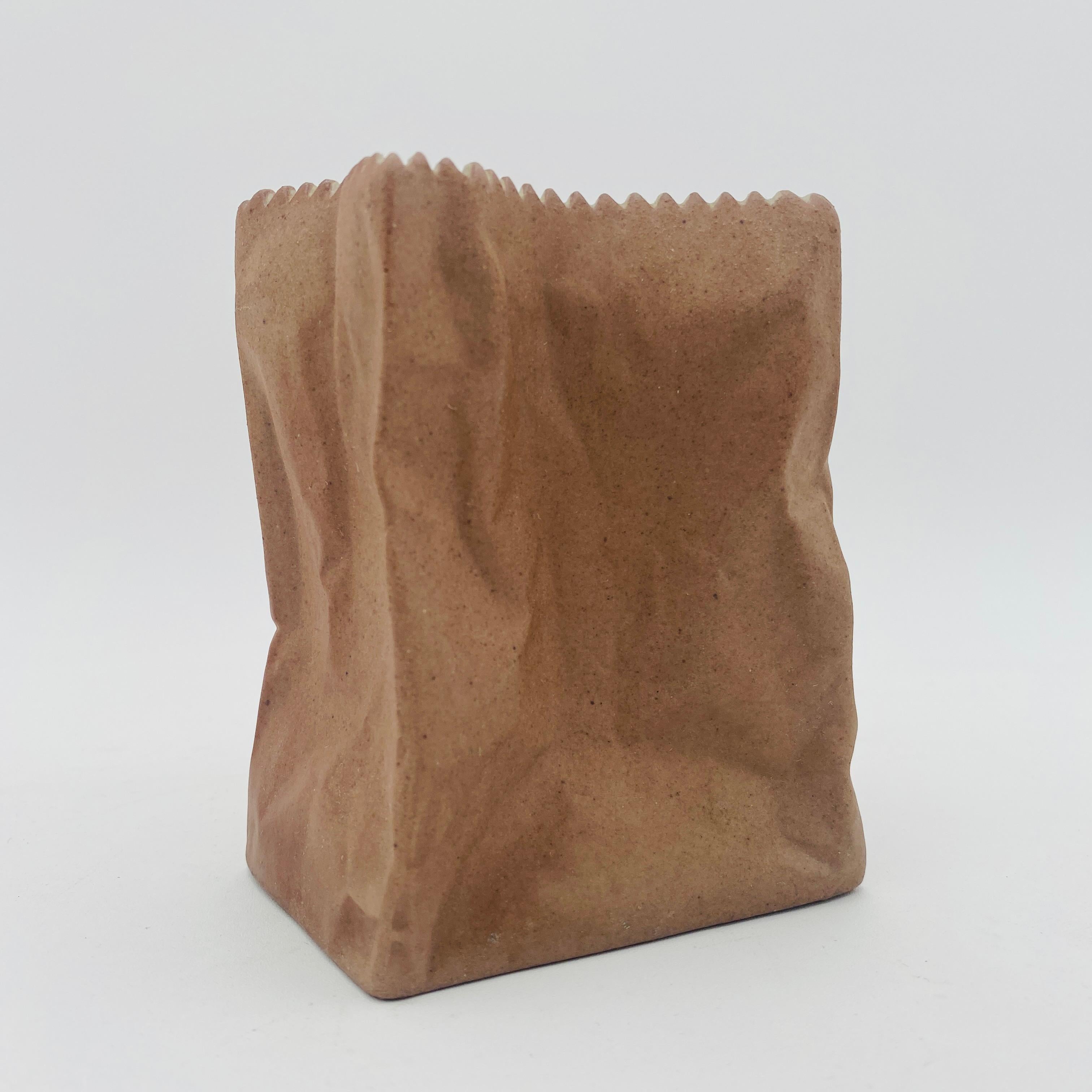 Ceramic Mid-Century “Paper Bag