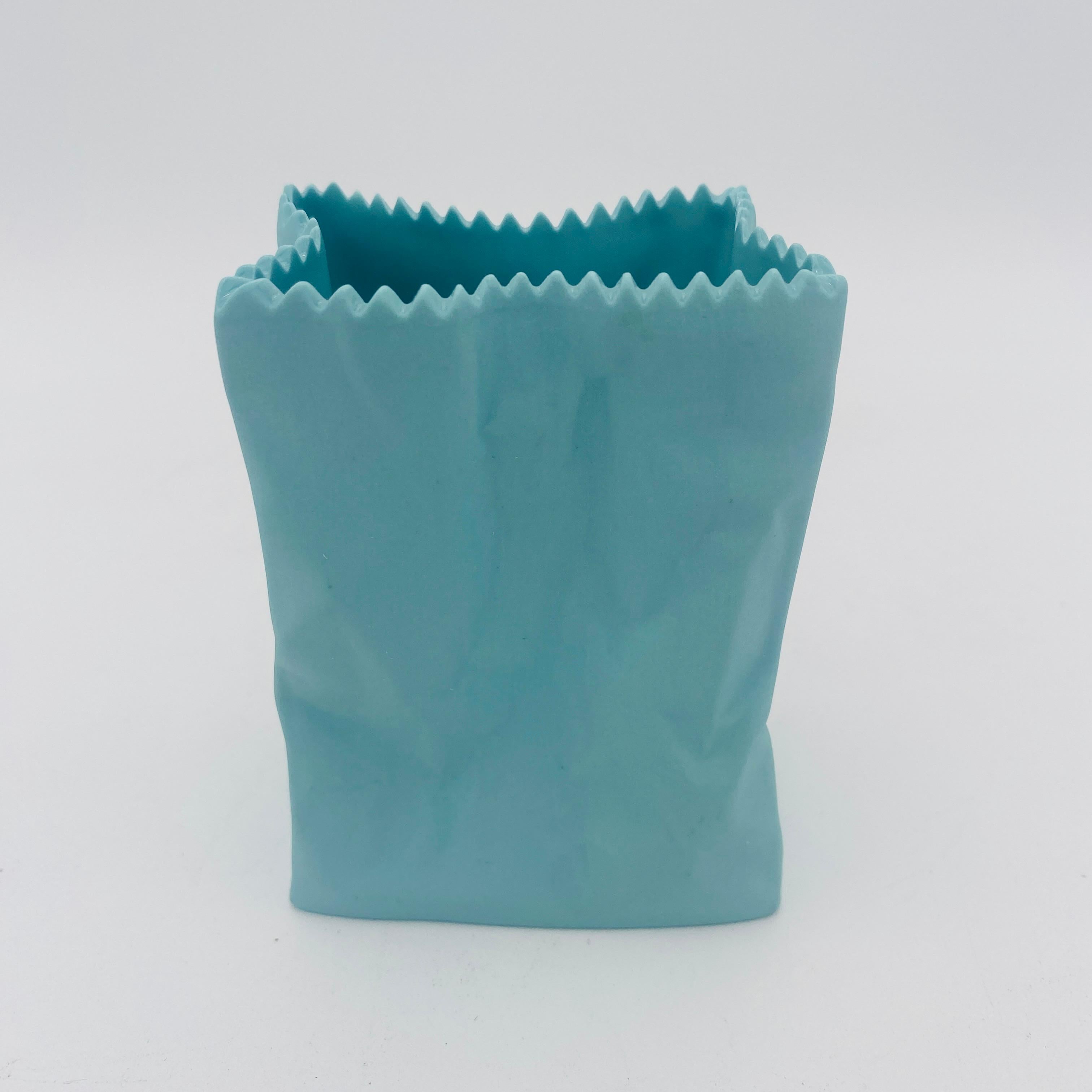 Porcelain Mid-Century “Paper Bag