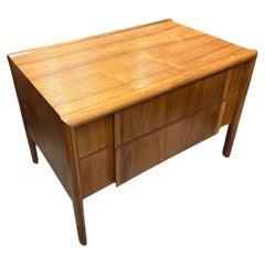 Retro Mid Century Parallel End Table Nightstand by Barney Flagg For Drexel
