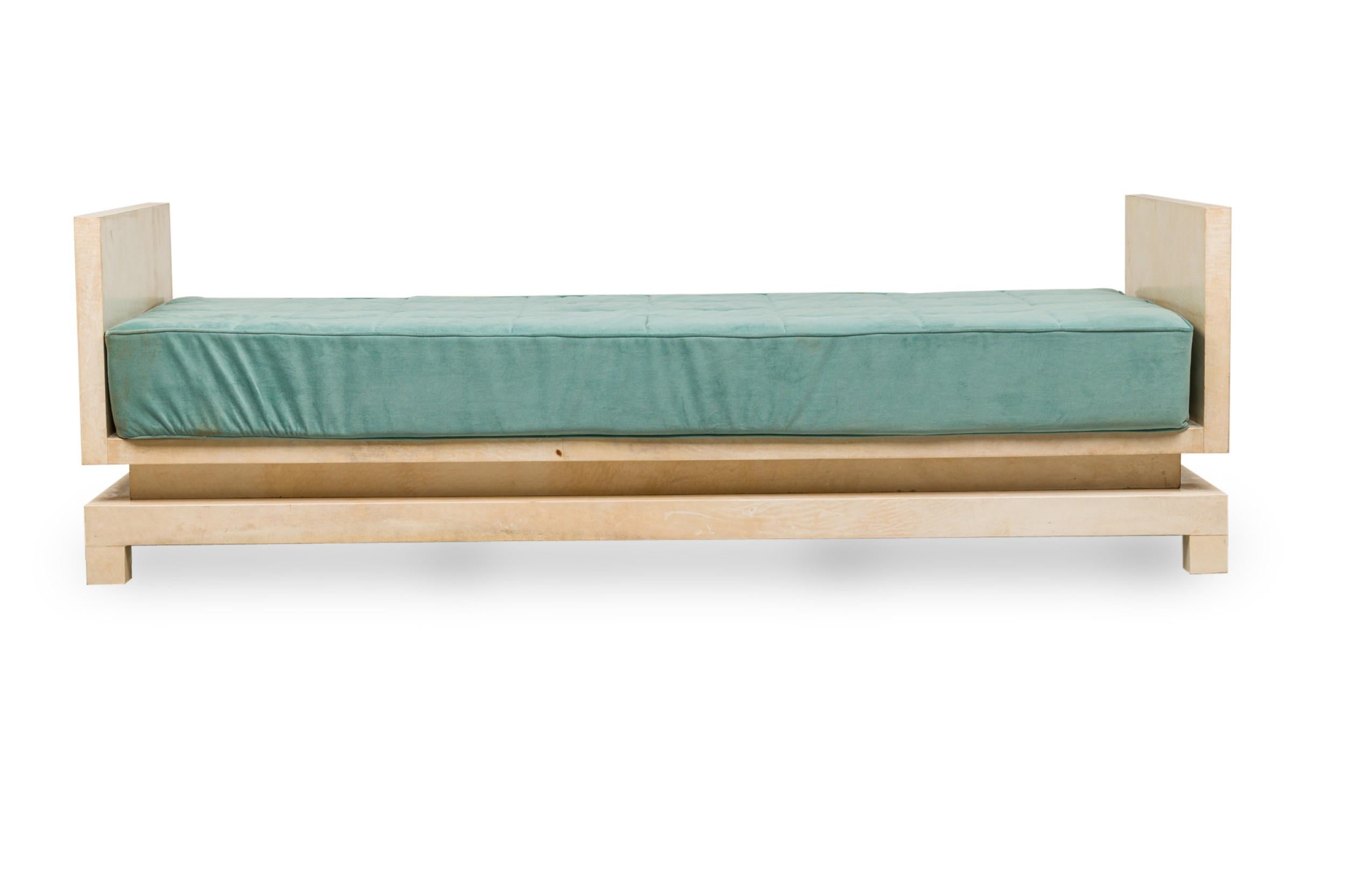 teal daybed