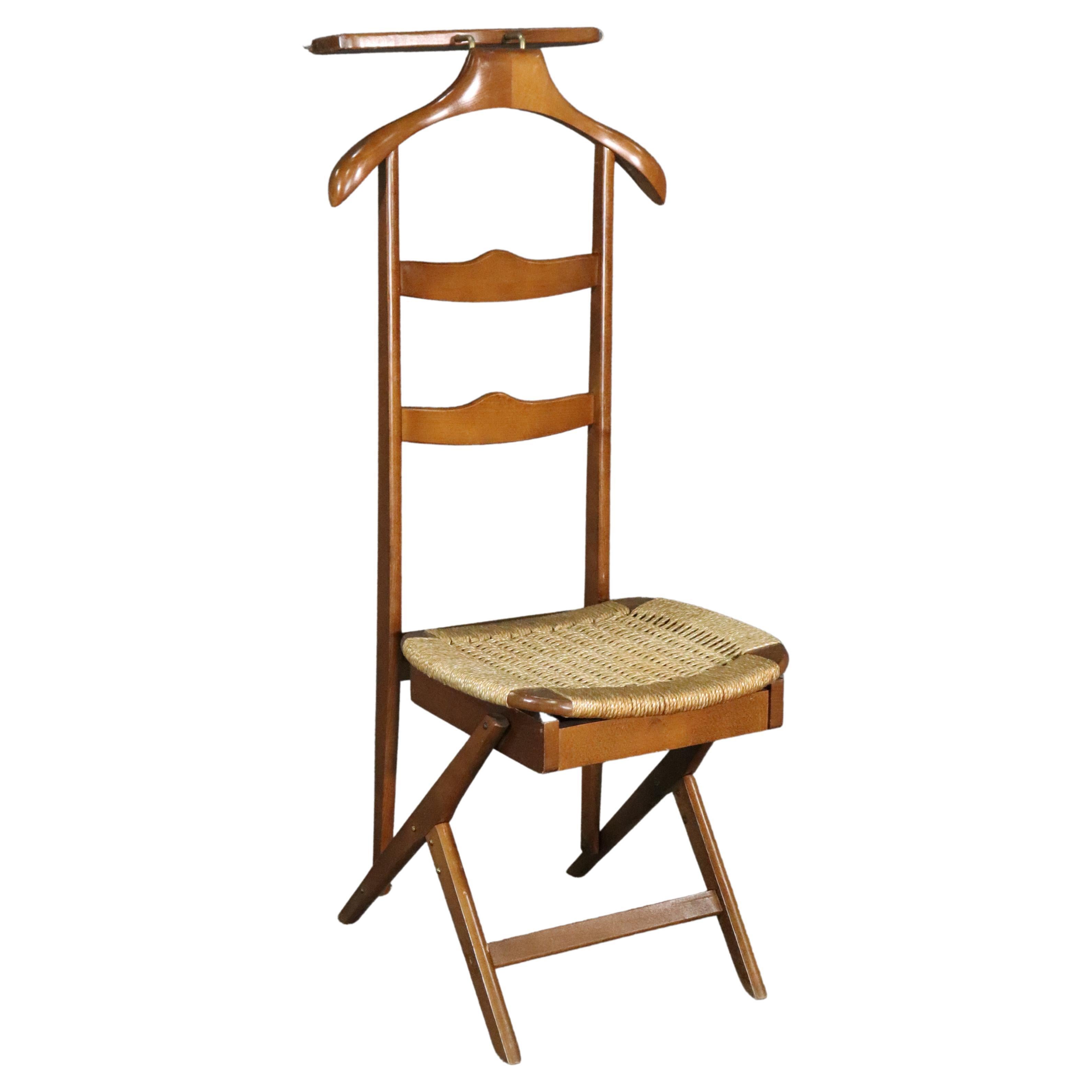 Mid-Century Parisi Designed Valet Chair For Sale