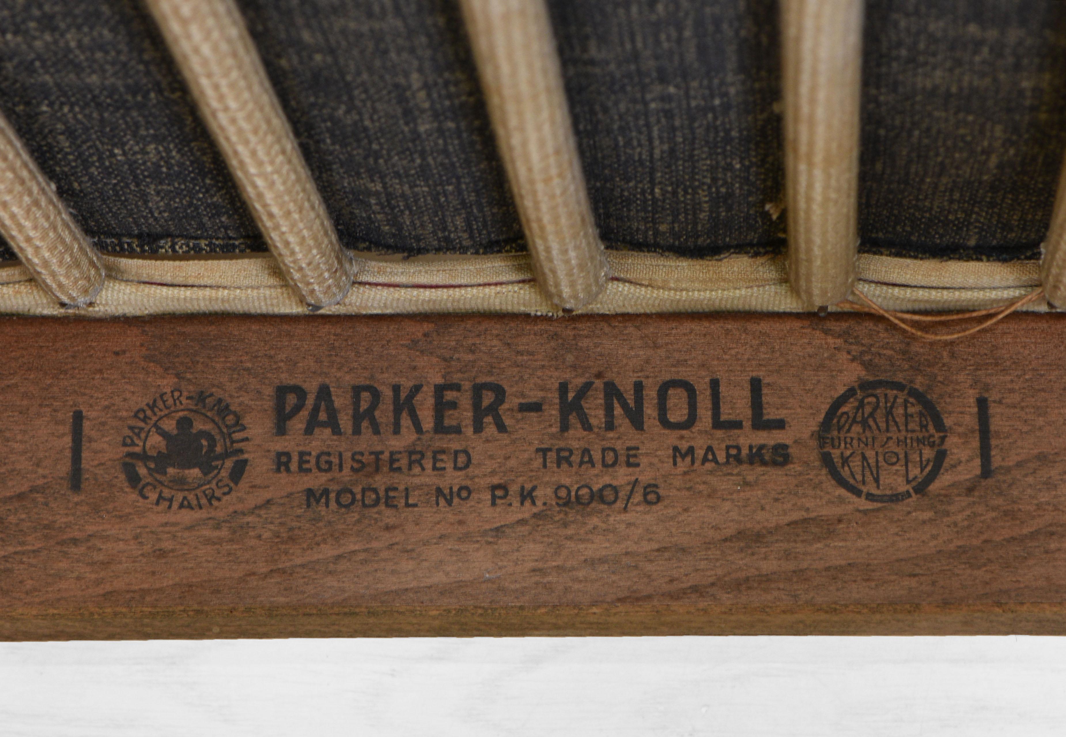 Beech Mid Century Parker Knoll Armchair 900/6