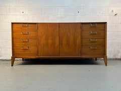 Mid-Century Parquet Dresser By Red Lion Furniture Table Co Inc.