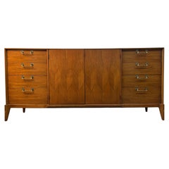 Mid-Century Parquet Dresser By Red Lion Furniture Table Co Inc.