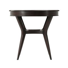 Mid-Century Parquetry Side Table