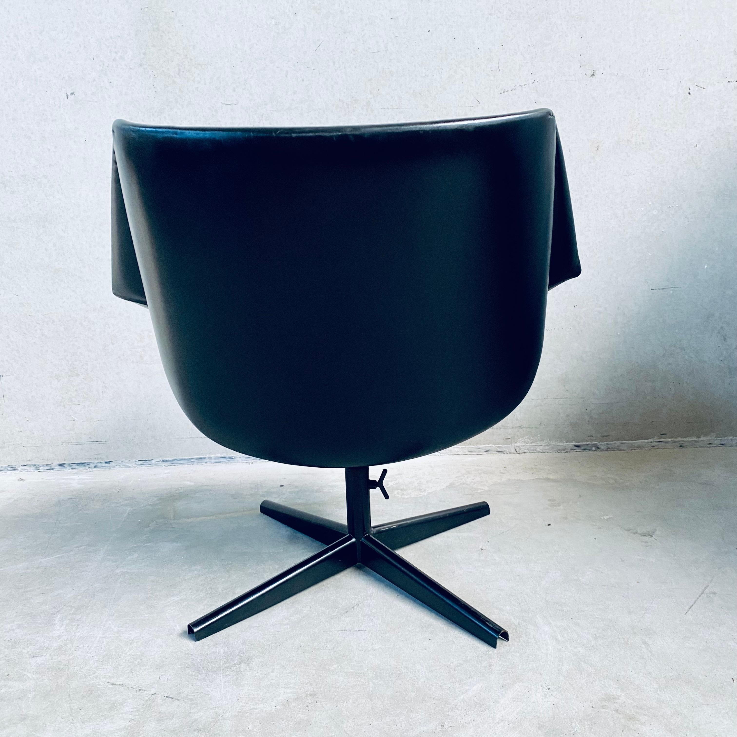 Mid-Century PASTOE FM08 Swiffle Chair by Cees Braakman, Netherlands 1959 For Sale 2