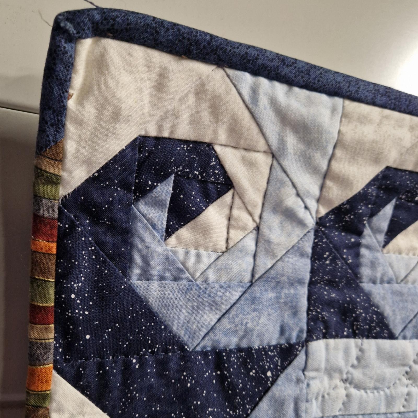 Wandbehangs Steppdecke aus der Mitte des Jahrhunderts, Niederlande 1960er Jahre im Zustand „Gut“ im Angebot in ECHT, NL